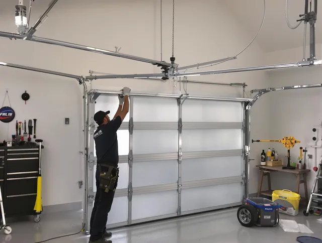 Fort Mill Garage Door Repair certified team performing precision garage door installation in Fort Mill