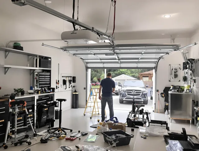 Garage door opener installation by Fort Mill Garage Door Repair in Fort Mill