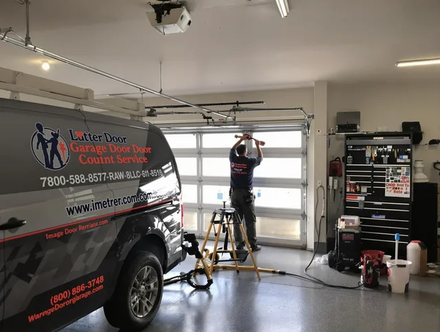 Fort Mill Garage Door Repair team performing same-day garage door repair in Fort Mill