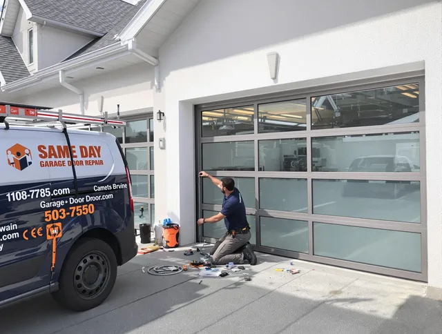 Same-day garage door repair service by Fort Mill Garage Door Repair in Fort Mill